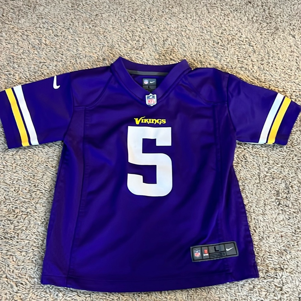 Youth Nike NFL Vikings Jersey - Large (7)